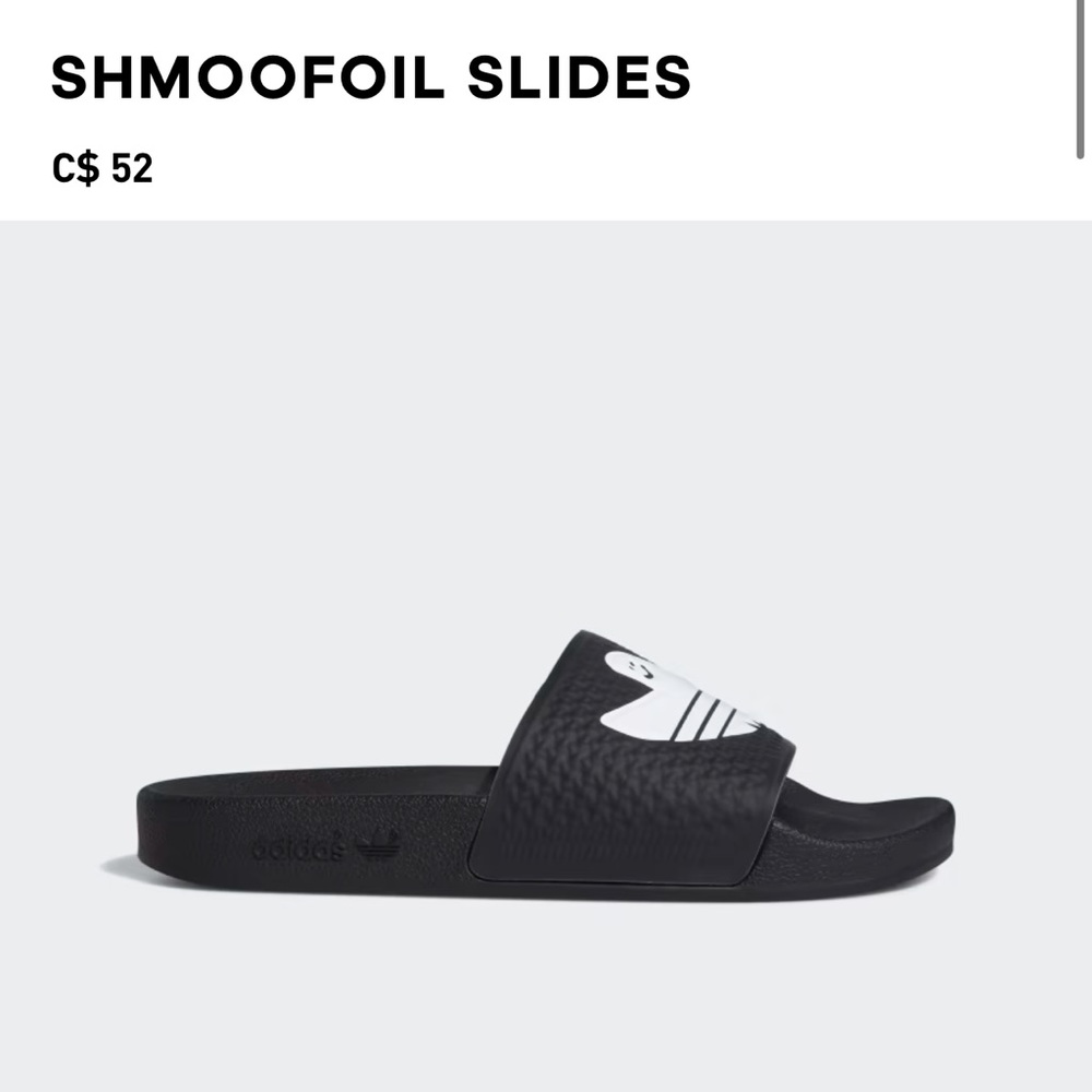 Adidas schmoolfoil slide US8
